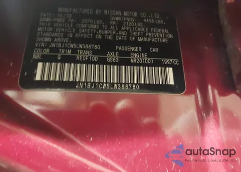 2020 Nissan Rogue Sport Sv Awd Xtronic Cvt from USA, damaged, VIN JN1BJ1CW5LW388780